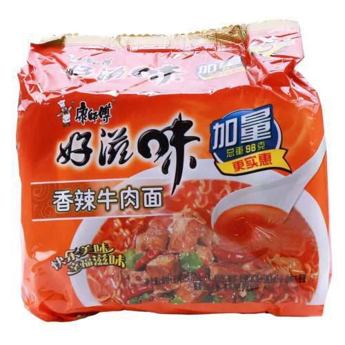 Spicy Beef Flavor Instant Noodle