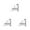 Black 3PCS, variant on 1/2/3/4/5/6 PCS Bathroom Decoration Wall Stickers Bath Bathing Shower Bathtub Decal Funny Cute ornament Sign Poster Living Room Door Decor Home Art Decoration Stickers