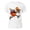 White, variant on Bainana Boys Basketball T Shirts Graphic Print Short Sleeve Crew Neck Clothes Fashion Kids Everyday Wear Tops Clothes Army Green Size 2-3 Years