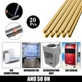 thumbnail image 4 of Chendee 20Pcs Brass Welding Wire Brazing Rods With Low Temperature Welding Rod 1.6*250Mm, 4 of 9