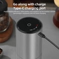 thumbnail image 3 of Leyfeng Electric Burr Coffee Grinder, Type-C Rechargeable Cordless Burr Grinder with Multi Grind Setting & Led Display Touchscreen, Grinder for Drip Coffee / French, 3 of 9