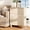 Light Oak, variant on WAMPAT Nightstand with Drawer and Door, Modern Large Bedside Table with Adjustable Storage Shelf, Wood Tall End Table, Accent Cabinet for Bedroom, Oak