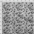 thumbnail image 4 of oneOone Polyester Lycra White Fabric Floral & Craft Projects Decor Fabric Printed By The Yard 56 Inch Wide, 4 of 6