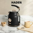 thumbnail image 6 of Haden Dorset 1.7 Liter Stainless Steel Electric Kettle, Black / Copper - 75070, 6 of 9