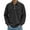 Black, variant on BUWTTER Men Shirts Button Down Corduroy Casual Long Sleeve Collar Solid Color Top Business Outfits Comfortable Versatile Black Shirt L