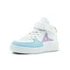 thumbnail image 4 of Tenis Bota Pirma Para Niña Basketball Ajustables Blanco/Azul 18.5, 4 of 6