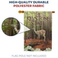 thumbnail image 4 of America Forever Pennsylvania State House Flag- 28 x 40 inches- Pennsylvania Young Male Deer in the Forest USA Regional Yard Outdoor Decorative Double Sided Flag, 4 of 5