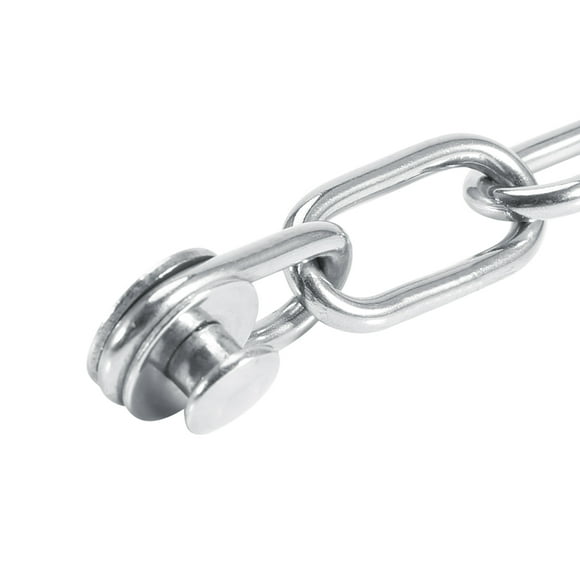Silver Door Security Chain, With Screws Guard Chain Door Chain Lock Chain Security Door Lock, For All Sizes Of Wooden Doors
