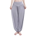 thumbnail image 5 of SAYFUT Women's Casual Yoga Pants Loose Fit Style Trousers Wide Leg Activewear Relaxed Fit Pants Black/Gray/Dark Grey, 5 of 7