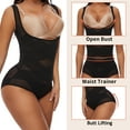 thumbnail image 2 of MISS COCOLI Shapewear Bodysuit for Women High Waist Trainer Tummy Control Plus Size Body Shaper Compression Bodysuit, 2 of 5