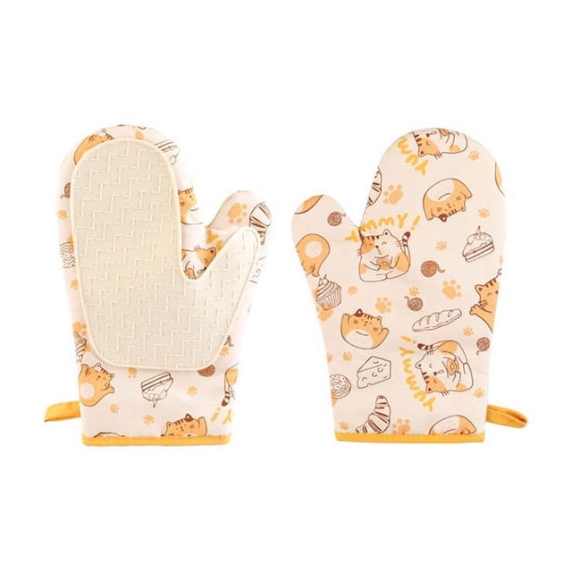 Pisexur Batería de cocina Guantes aislantes para horno, microondas, cocina y altas temperaturas. para la cocina del hogar