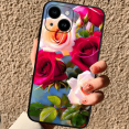 thumbnail image 4 of Cute Flower pattern TPU Anti-slip Anti-fingerprint Phone Case For IPhone 15/14/13/12/11/XS/XR/X/8/7/6S/Mini/Plus/Pro Max/SE, 4 of 5