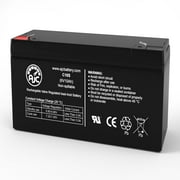 Dantona 10 6V 10Ah Sealed Lead Acid Battery - This Is an AJC Brand Replacement