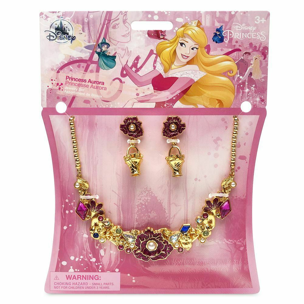 Disney Princess Aurora Dainty Charm Necklace | Hot Topic