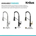 thumbnail image 7 of Kraus Kpf-4110 Allyn 1.8 GPM Single Hole Pre-Rinse Pull Down Kitchen Faucet - Stainless, 7 of 7