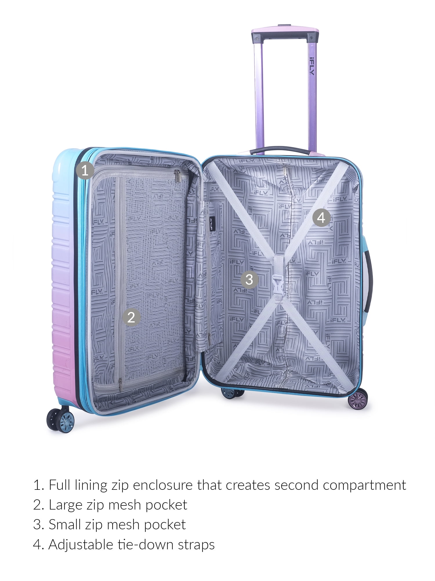 walmart ifly suitcase