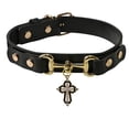 thumbnail image 2 of EGNMCR Pet Necklace Adjustable Dog Collar With Bow Collar WithSoft Nylon Puppy Collar For Small Medium Large Dogs Fashion Pet Accessories Adjustable Safety Buckle collar products, 2 of 7