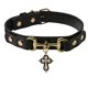 thumbnail image 2 of Collar ajustable para perros y gatos con moño, nailon suave, hebilla de liberación de seguridad, para perros y gatos pequeños, medianos y grandes, accesorio de moda para mascotas., 2 of 7