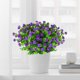 thumbnail image 2 of 6pcs-rosas de plástico-morado Ofspeizc HMHZ1166-3, 2 of 6