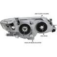 thumbnail image 3 of Miumaeov Headlights Assembly for 2012-2014 Camry Projector Headlamps Pearl Black Housing Driver Side, 3 of 7
