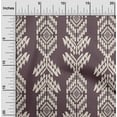 thumbnail image 2 of oneOone Cotton Jersey Wine Fabric Aztech Sewing Material Print Fabric By The Yard 58 Inch Wide, 2 of 5