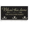 Personalized Bless This Home Coat Hanger