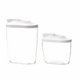 Big Sale! Plastic Pgeraug Hot Sale! 2 Storage Jars (1 Large, 1 Small