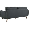 thumbnail image 5 of Loveseat and Sofa Set, Fabric, Grey Gray, Modern Contemporary Urban Design, Living Lounge Room Hotel Lobby Hospitality, 5 of 7