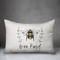 thumbnail image 3 of Creative Products Bee Kind Flowers 20 x 14 Spun Poly Pillow, 3 of 3