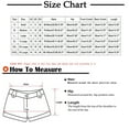 thumbnail image 3 of LEBONYARD Plus Size Shorts Clearance $5,Women's Shorts with a Unique and Fun Design,Women's Summer High Waisted Shorts Summer Casual Stretch Short Sport Shorts Blue S, 3 of 5