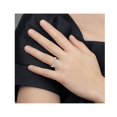 thumbnail image 2 of Bague de Mariage pour Femmes en Argent Sterling (4mm), 2 of 4