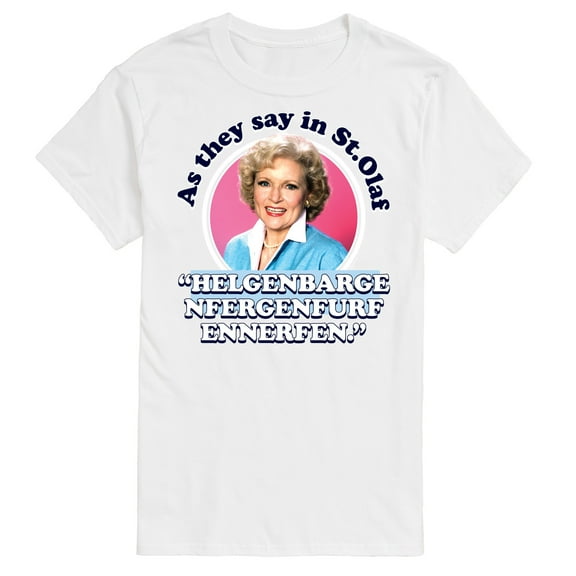 Golden Girls - As We Say In St Olaf - Men's Short Sleeve Graphic T-Shirt