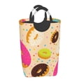 thumbnail image 2 of Kll Donuts Laundry Hamper,Large Canvas Fabric Lightweight Storage Basket Toy Organizer Dirty Clothes Collapsible Waterproof For College Dorms,Children Bedroom,Bathroom, 2 of 6