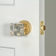 thumbnail image 4 of Viaggio Clomltqdc_Prv_238 Motivo Solid Brass Privacy Door Knob Set - Brass, 4 of 7