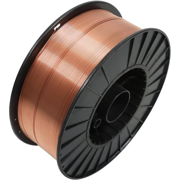 Handdo Mild Steel 0.030 Inch MIG Welding Wire Low Splatter 44 Pound Spool Fit for All Position Gas Welding