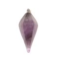 thumbnail image 2 of Yinanstore Natural Gemstones Hexagonal Pointed Pendant, 2 of 8