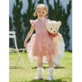 thumbnail image 5 of Arshiner Toddler Tutu Dress Little Girls Irregular Tulle Princess Birthday Party Formal Dresses, 5 of 6