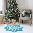 thumbnail image 3 of Festive Snowflake Welcome Doormat Non- Round Floor Mat for Entryway, 3 of 6
