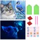 thumbnail image 1 of 2 Uds 5D DIY Taladro Gato Kit Del 40x30cm, 1 of 9