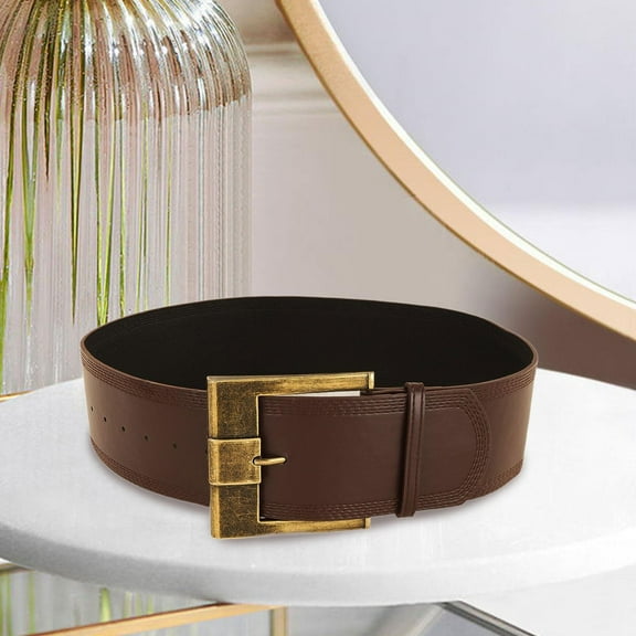 Segolike Women Waist Belt Adjustable Trendy Lady Wide Belt for Shopping Dating Travel