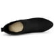 thumbnail image 5 of Botines De Chelsea Punta Redonda Tacones Gruesos Para Mujer Negro 38, 5 of 7