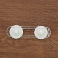 thumbnail image 1 of Equipo de protección para bebés Cerradura de seguridad multifuncional de goma suave transparente Cerradura de refrigerador de mano antipellizco para niños Cinturón suave antiapertura, 1 of 5