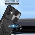thumbnail image 2 of for Samsung Galaxy A06 4G 6.7"  Case with Magnetic Ring Kickstand, Rugged Military Grade Shockproof Heavy Duty Case with Slide Camera Lens Cover for Samsung Galaxy A06 JS-Purple, 2 of 9