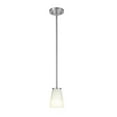 thumbnail image 2 of Hampton Bay Helena 4.7 in 1-Light Brushed Nickel Mini Pendant with Frosted Glass Shades, 2 of 4