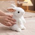 thumbnail image 6 of Stuffed Animals & Plush Toys Compact Size Light Colored Sitting Cute Design Soft Cuddly Stress Relief Decor Gift for Home, Office, Playtime, 6 of 6