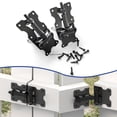thumbnail image 2 of 2 Pack Self Closing Gate Hinges for Wooden Fences Heavy Duty Solid, 2 of 6