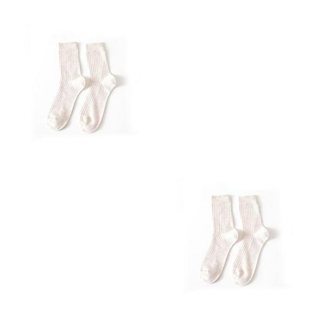 Jumpingount 1 par de calcetín de otoño invierno para hombre, calcetines transpirables antideslizantes, calcetería y cómoda, calzado elástico, Type5 NO5