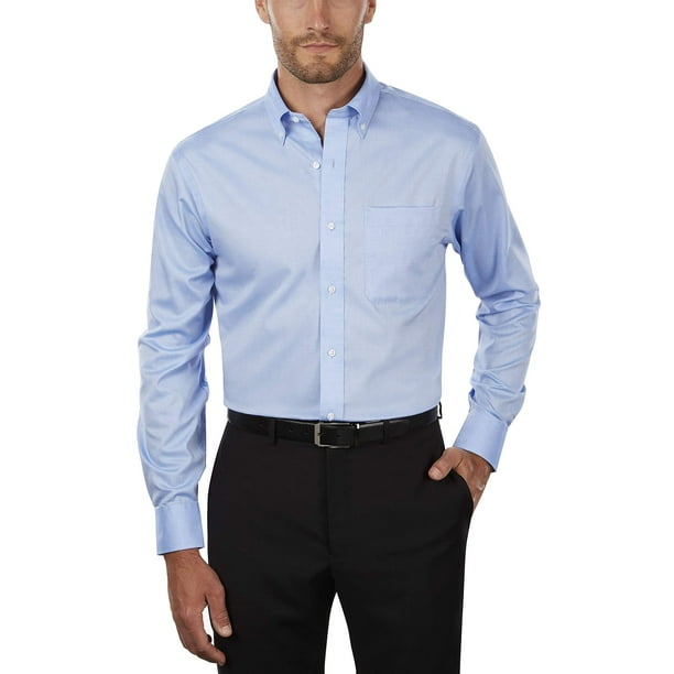 Camisa Tommy Hilfiger para hombre, no azul hierro, corte regular