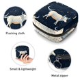 thumbnail image 3 of Constellation Sanitary Napkin Purse Sanitary Bags under Clothes Travel Pouch Ring Pouch Small Storage Bag for Sanitary Napkins - 4.7x6.6x6.6 in, Plush Fabric, Sponge, 3 of 6