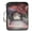 Path with Trees and Flowers, variant on Haosy Accordion File Organizer Zipper Binder 500 Sheet 6-Tab Expanding File Folder Multi-Pocket 1.2 Inch 3 Ring Black White Rabbits and Stars